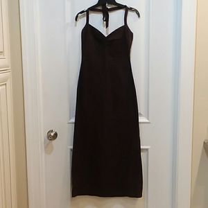 H&M Misses Size 4 Linen Blend Halter Dress